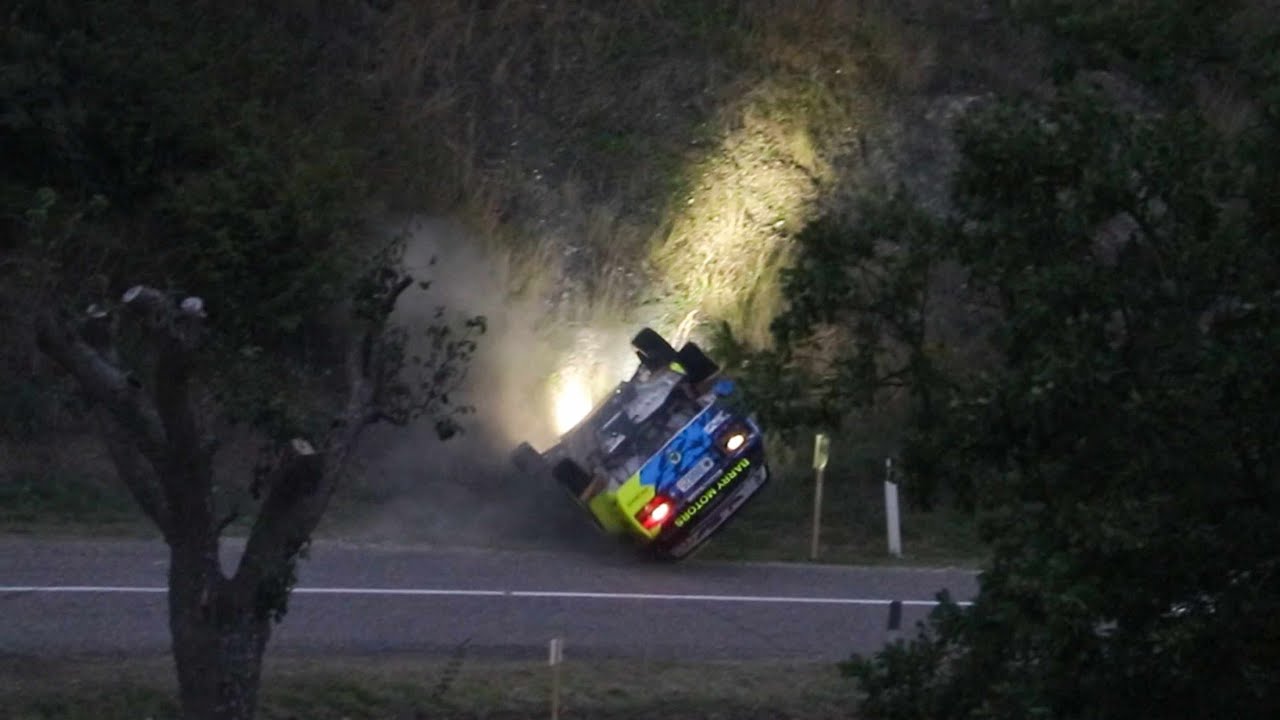 Rally Legend San Marino crash