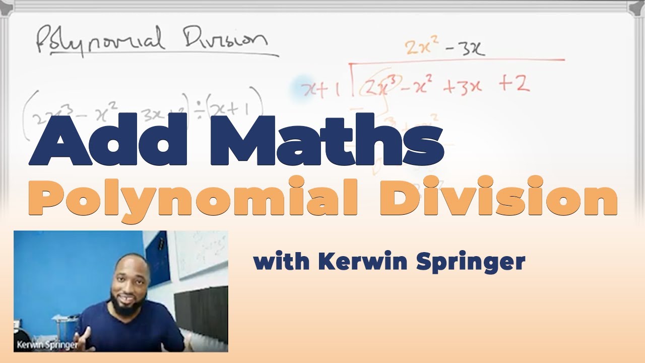 Friday Add Maths | Polynomials Remainder and Factor Theorem
