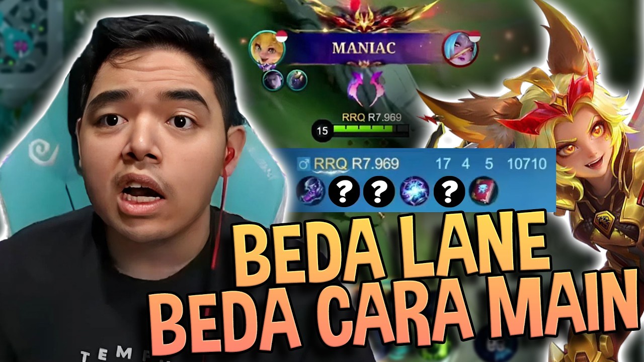 JOY EXP 17 KILL BISA COUNTER YU ZHONG DI LANE !? BEGINI CARA MAINNYA !! #MLBB