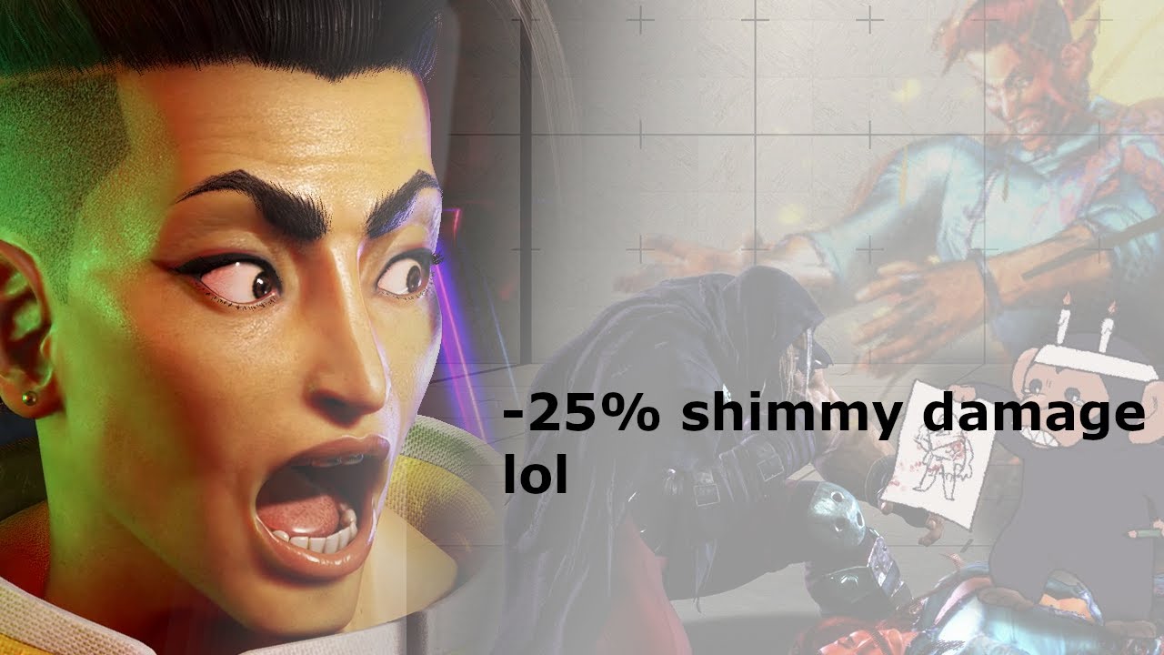 Why is Jamie so bad? SF6 Shimmy Risk / Reward and Hitbox Analysis