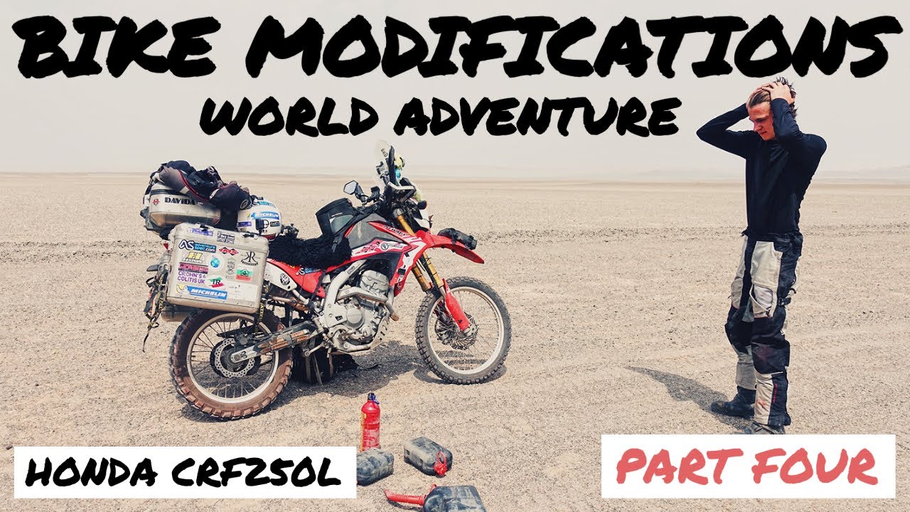 Honda CRF250L Adventure Ready - Modifications for World Tour - Part 4
