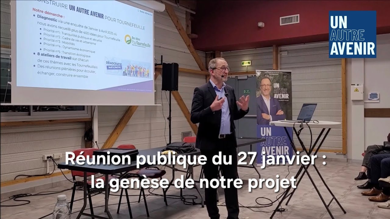 Réunion publique 
