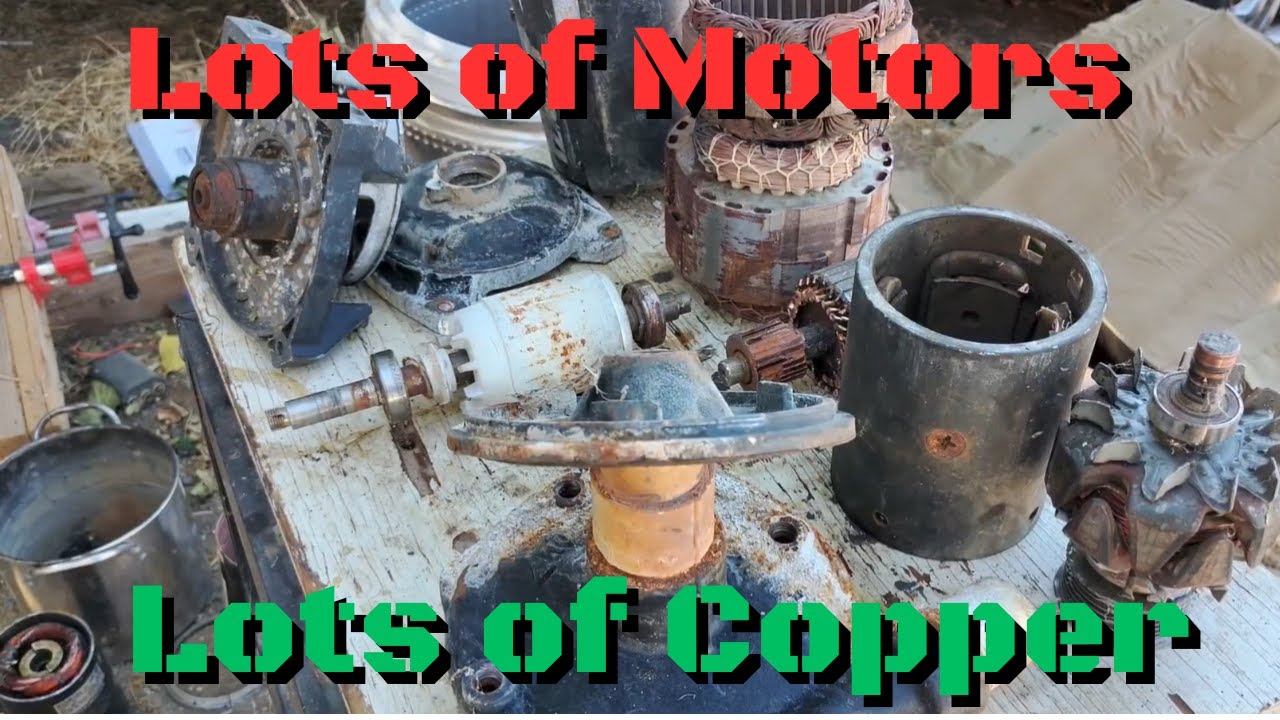 Lots of Motors, Lots of Copper, A Big Ole Mess
