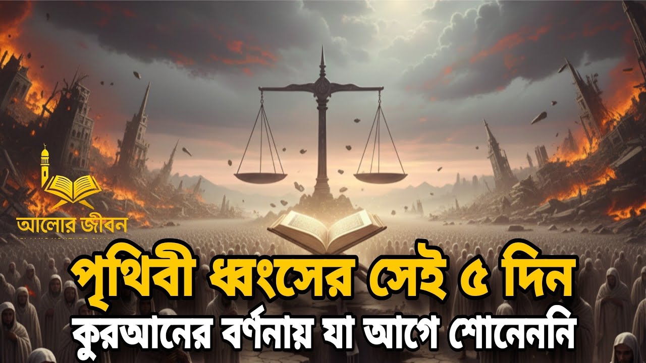 কেমন হবে পৃথিবীর শেষ দিন? কিয়ামতের ভয়াবহতা!The horror of the Last Day of the World  | Alor Jibon