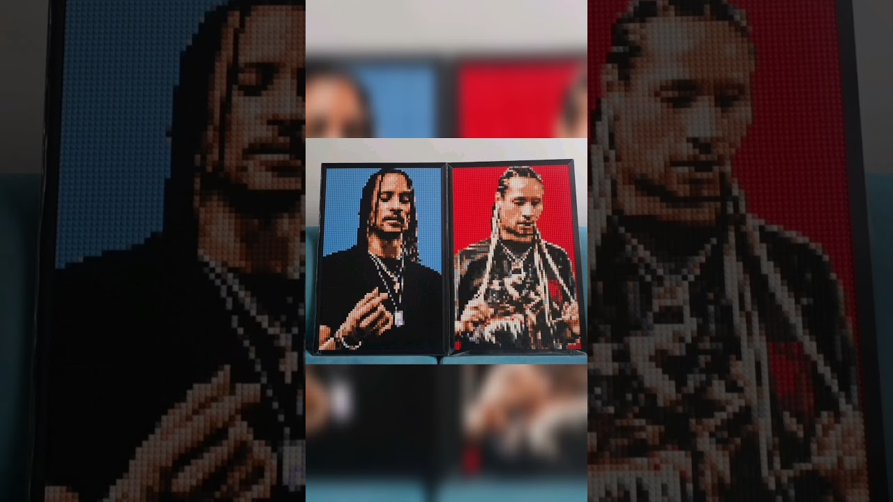 Les Twins React to their Fan's Lego Art 🔥🔥😀