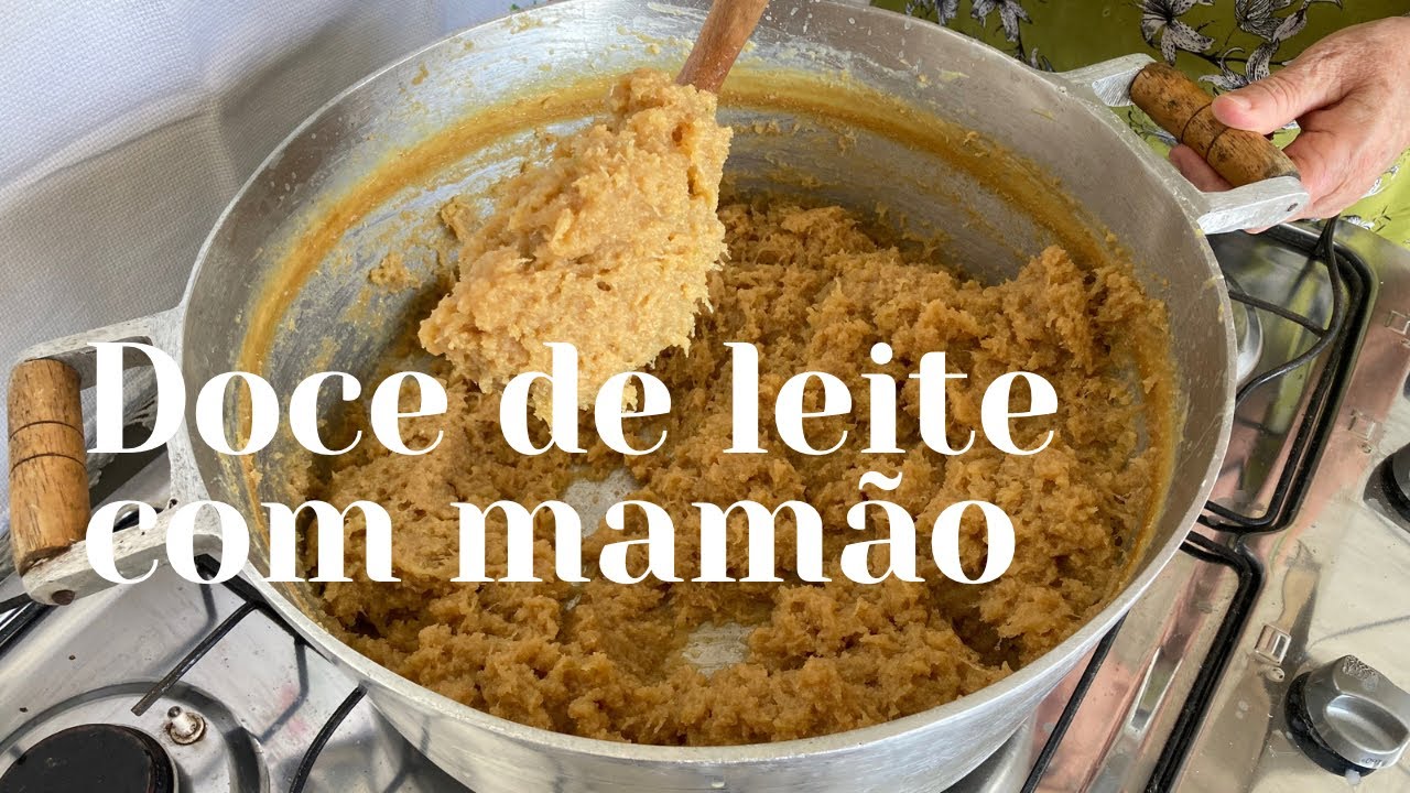 Doce de Leite com Mamão | Receita antiga, 3 ingredientes 👵🏻