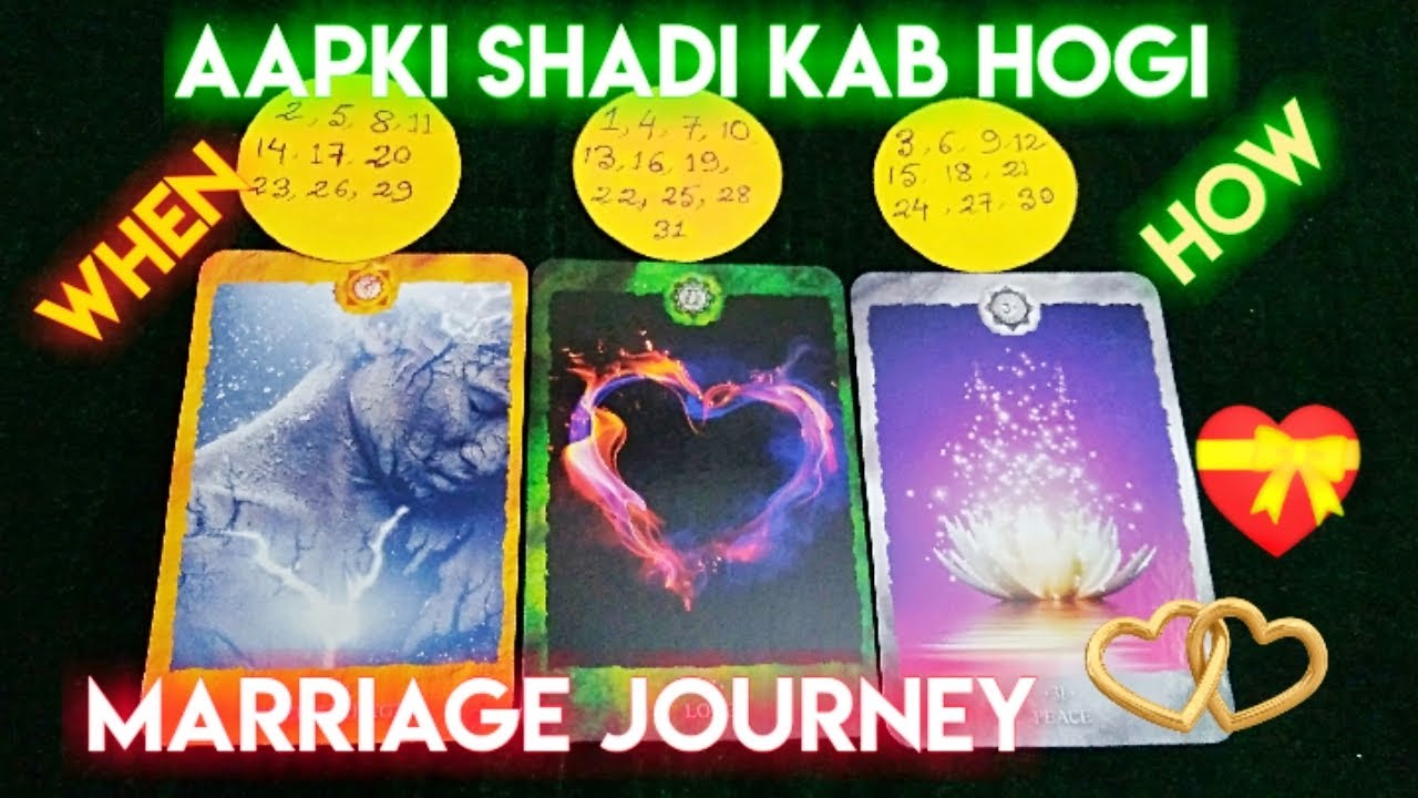 Apki Saadi Kab Hogi🦋 Time frame ⏱️ When and How you Will Meet With Your Future Spouse🌹 Pick A CARD 🐝