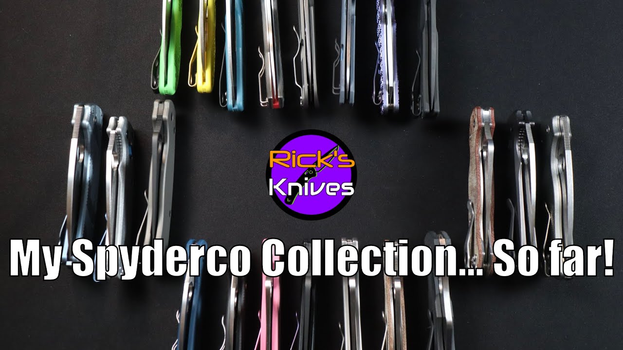 My Spyderco Collection... So far!