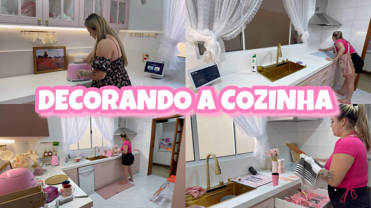 FINALMENTE VAMOS DECORAR ESSA COZINHA I CONTEI UMA SUPER NOVIDADE I CHEGOU COMPRINHAS FOFAS I Ketlyn