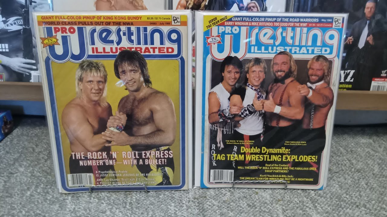 Jammer's Look At The Rock N Roll Express As Seen On The Magazine Covers 