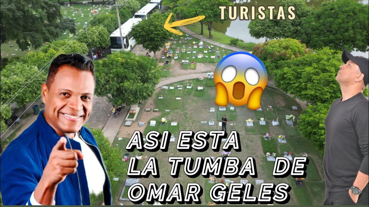 INCREIBLE 😱Así quedó la TUMBA DE OMAR GELES🙏 En el CEMENTERIO DONDE ESTÁN LAS LEYENDAS VALLENATAS❤️