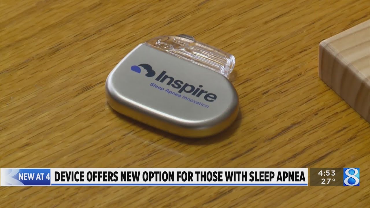 New internal device helps with sleep apnea
