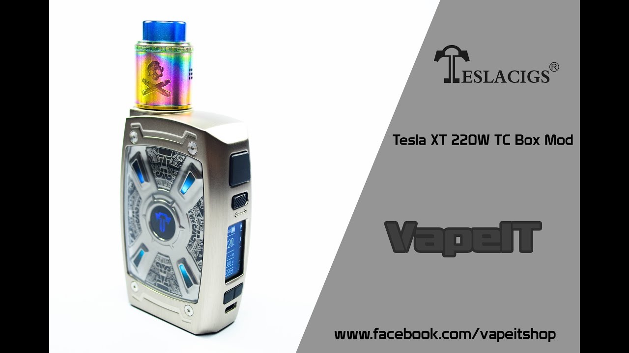 VapeIT - Tesla XT 220W TC Box Mod