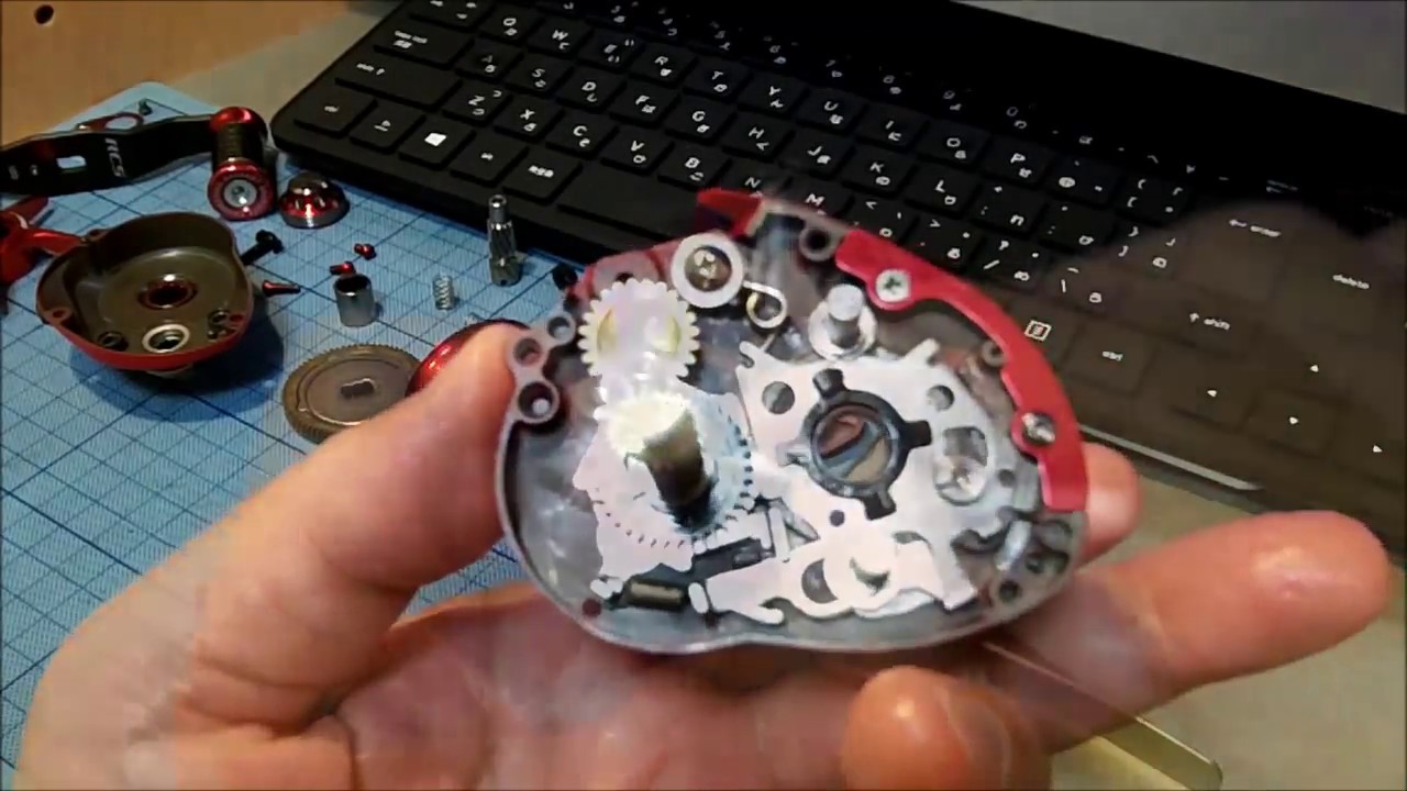 DAIWA TD ZILLION 100SHSLA ベイトリールのオーバーホール（ワンウェイクラッチ交換）