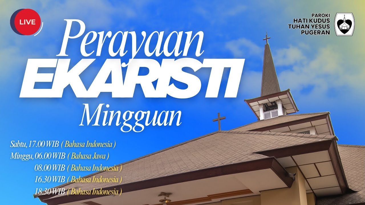 Perayaan Ekaristi | Minggu, 25 Januari 2026 | Bahasa Jawa | 06.00 WIB
