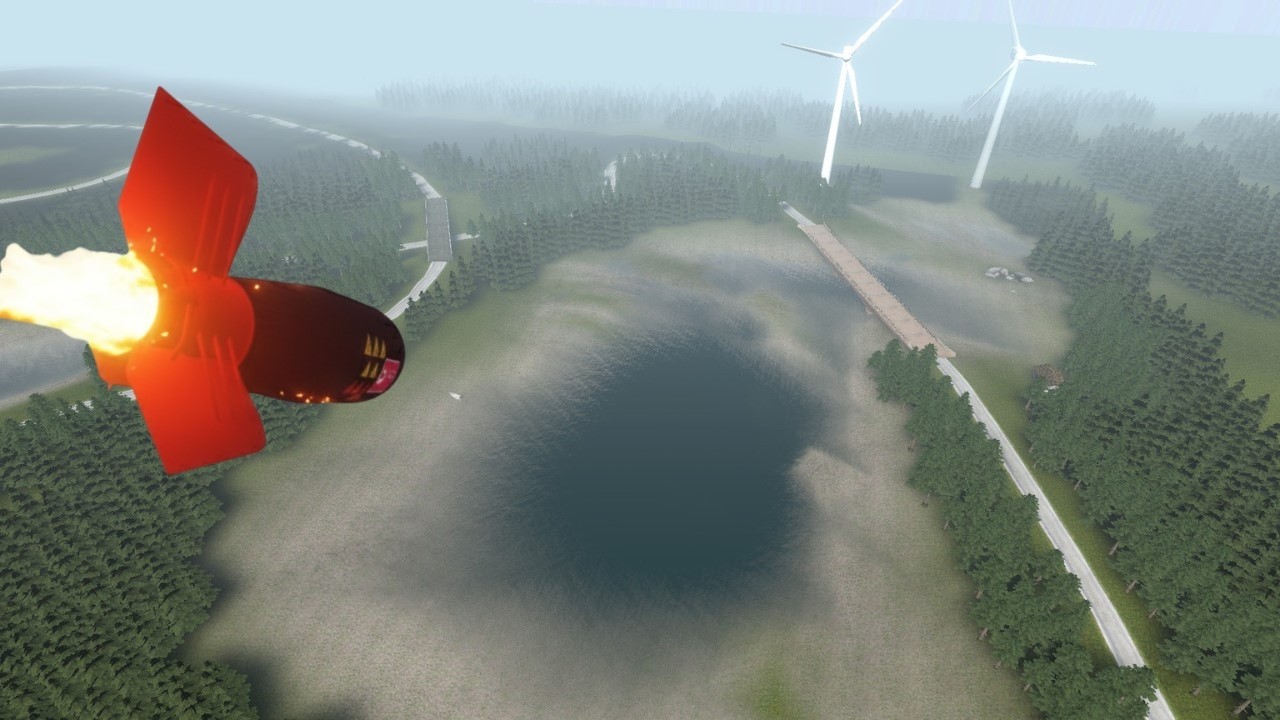 Testing Powerful NUCLEAR Bombs Dropping a Bomb into the Lake | GMod