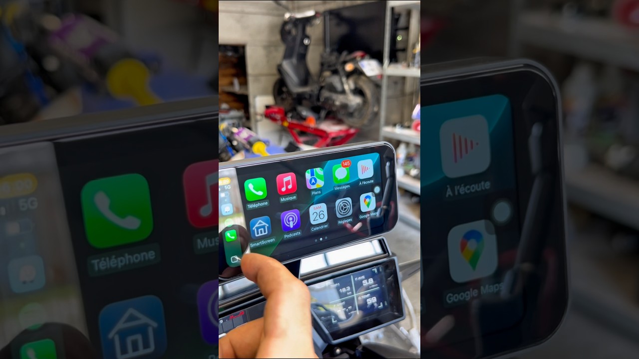 Installer un CarPlay moto pour - 100&euro; ! ( montage sur tracer 9 gt)