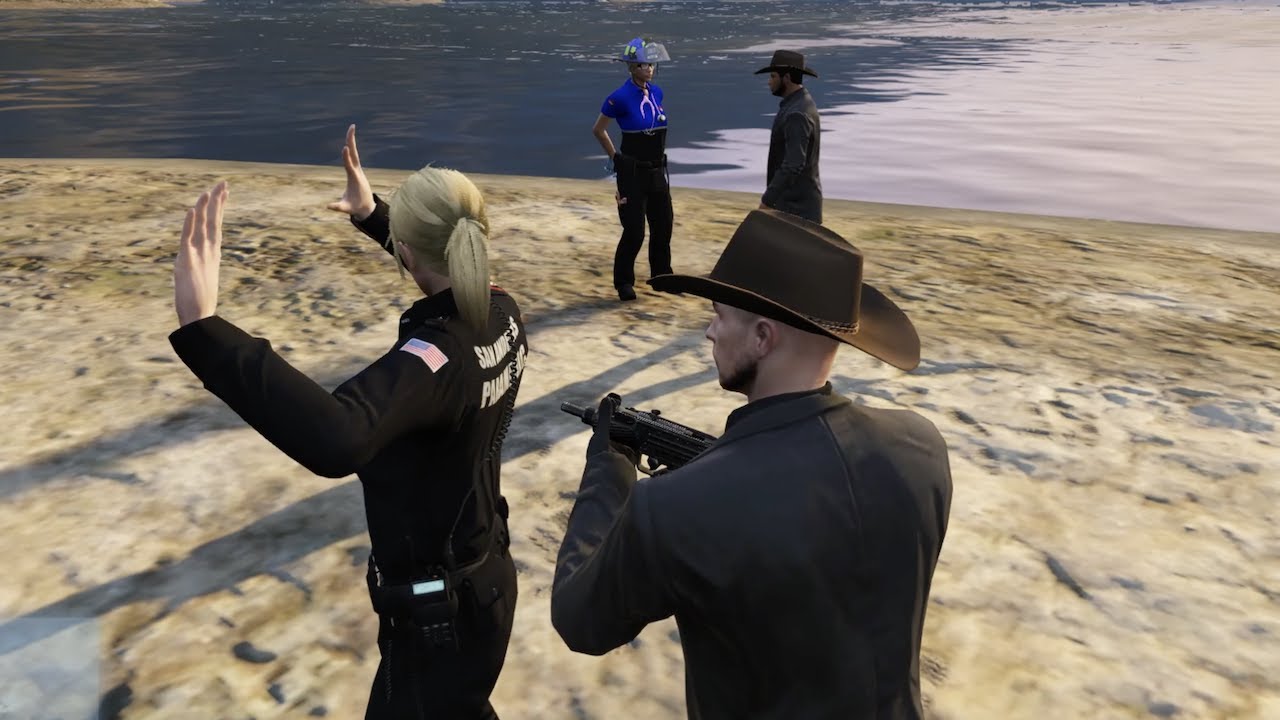 GTA 5 Roleplay- Medic Bailey Held Hostage!- SA&rsquo;F 20