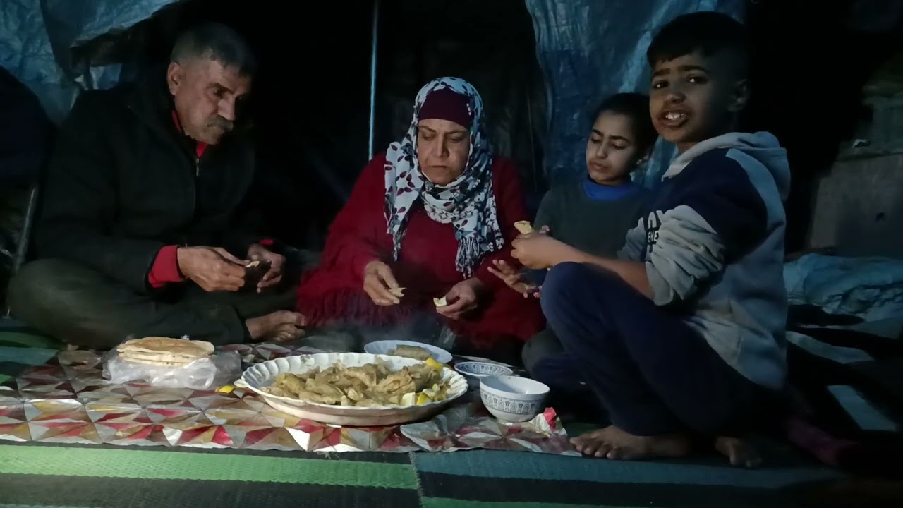أكلة الملفوف مع ابو حسان ومع احفادي صحة وعافية على فلوب الجميع 