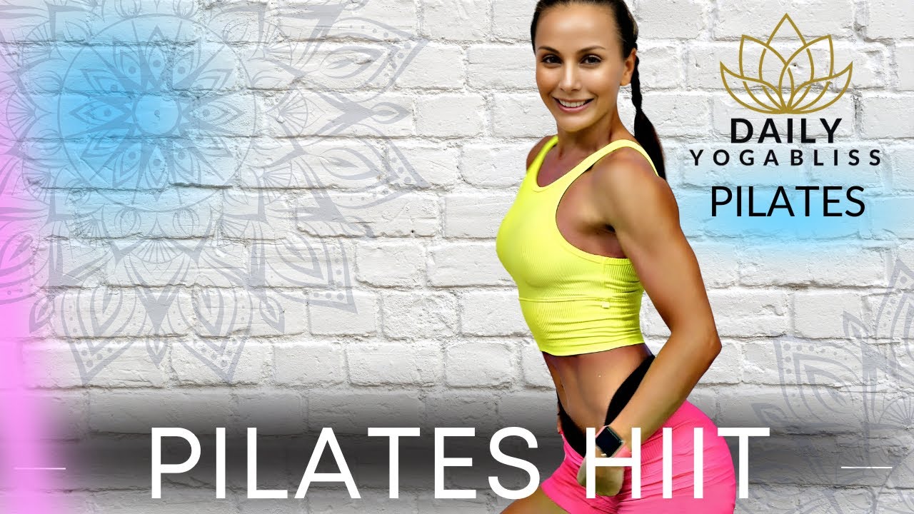 60-MIN PILATES HIIT WORKOUT (LOW-IMPACT BODYWEIGHT SESSION for FULL BODY)