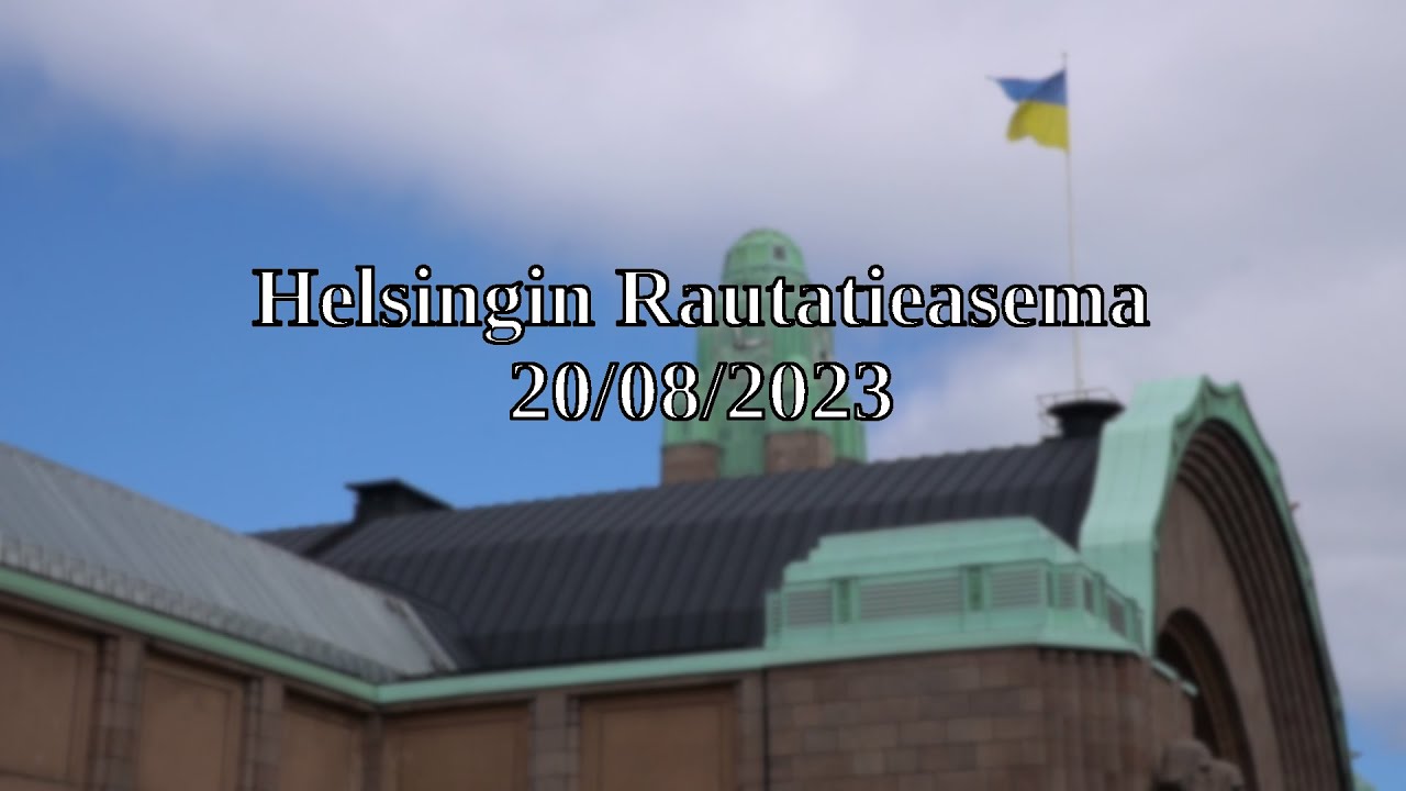 Helsingin Rautatieaseman kellot soivat ensimmäistä kertaa ikinä!