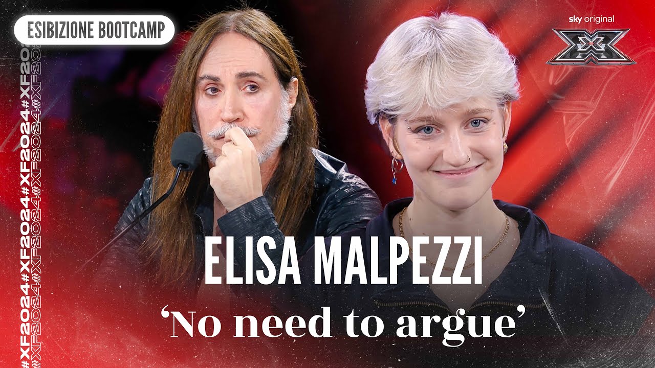 Elisa Malpezzi | ‘No need to argue’ | Esibizione Bootcamp | X Factor 2024