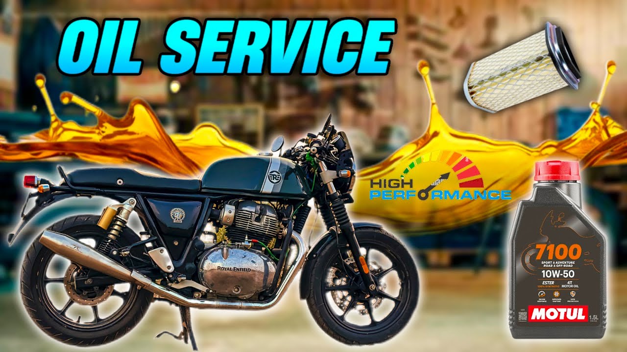 Best Engine Oil for Royal Enfield GT650 | 16000kms Service & Cost Breakdown | Oil Filter Blown💥