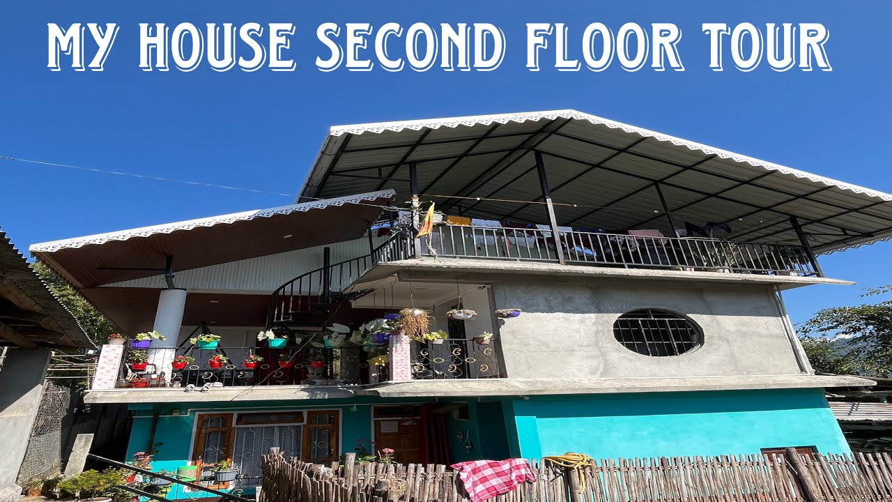 My house second floor was completed 👍 my new bedroom 🫶🧿 #pleaselikesharesubscribe #village #explore 