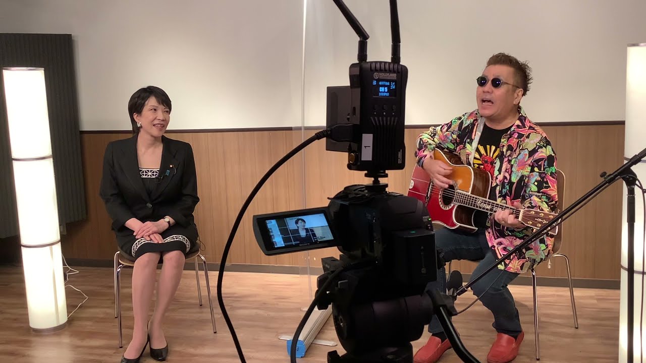 嘉門達夫さんとの会談～応援ソング～