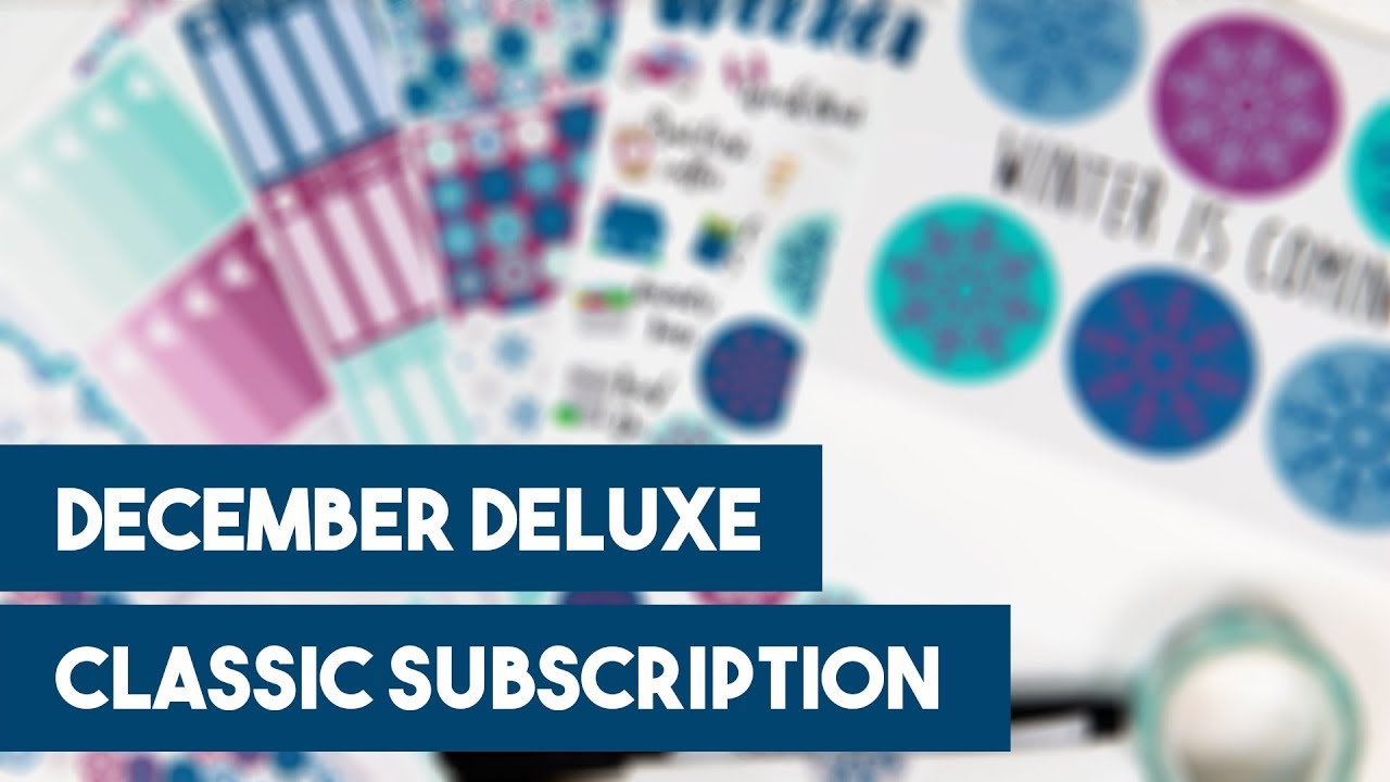 Oh, Hello Stationery Deluxe Classic Subscription | Winter Wonderland | December 2017