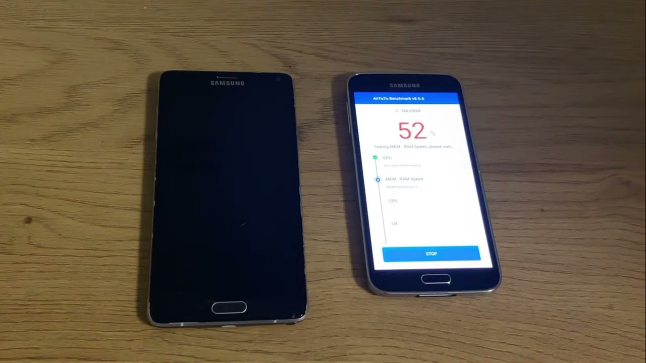 Samsung Galaxy S5 vs Samsung Galaxy Note 4