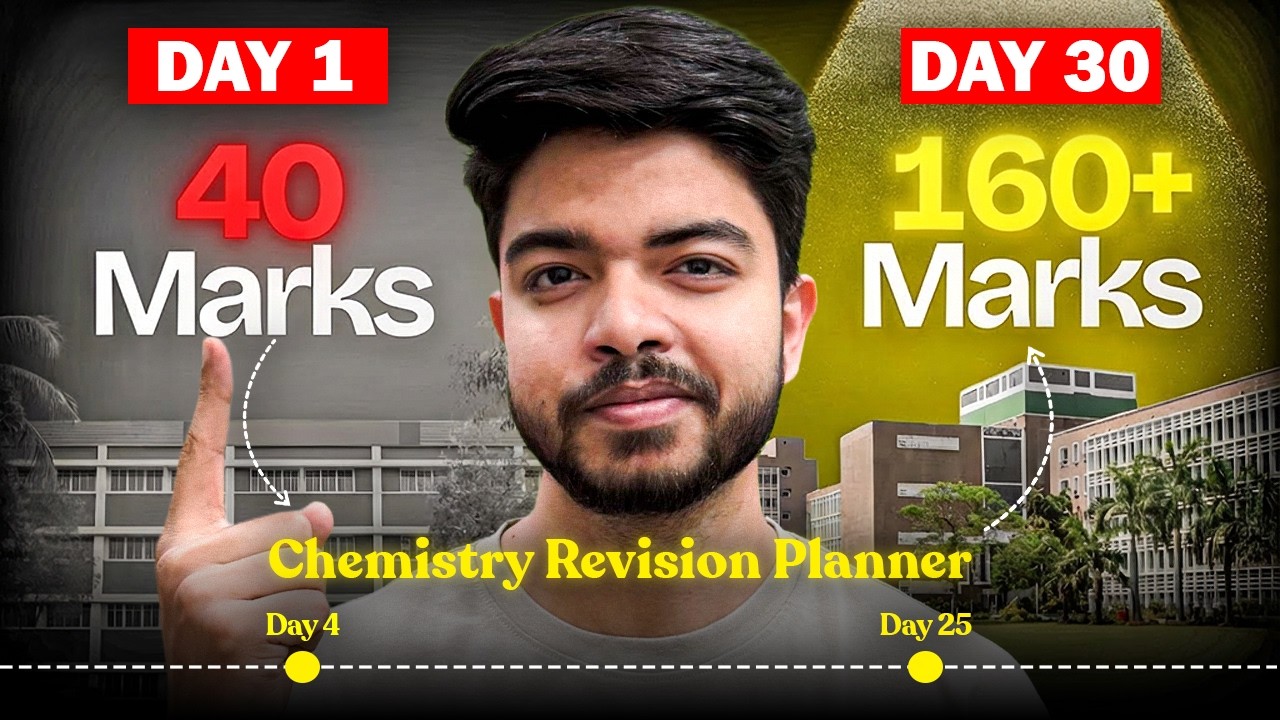 Zero To 150+ In Chemistry NEET 2026 ? Last 60 Days Revision Planner‼️