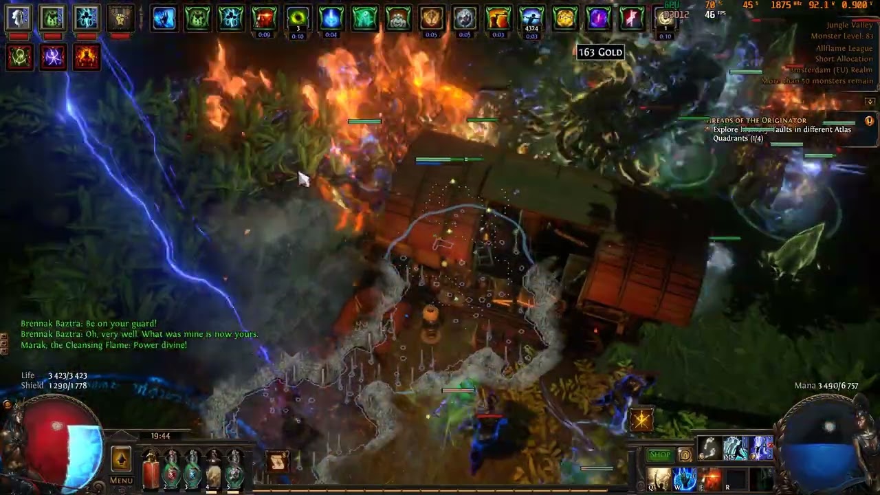 Path of Exile - Luminary Lightning Conduit of the Heavens
