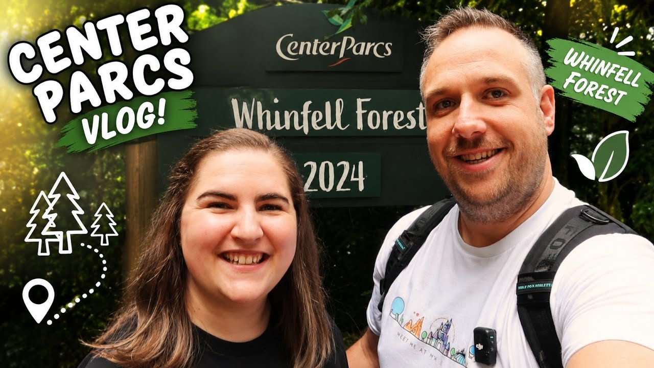 Видеоблог Center Parcs — День путешествий 🚗🌳 / День 1 — 🚴‍♀️🌲Уинфелл-Форест, Великобритания | Июл...