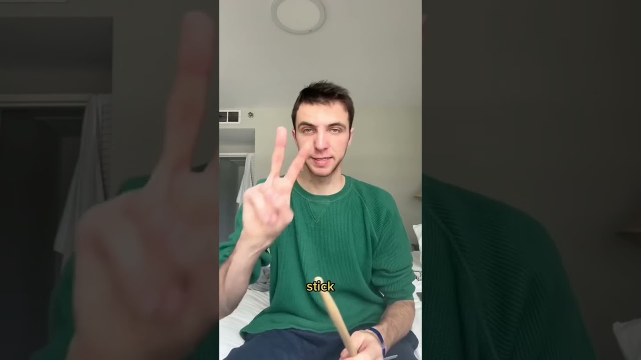 2 простых трюка с палочками!🔥🤩 #барабаны