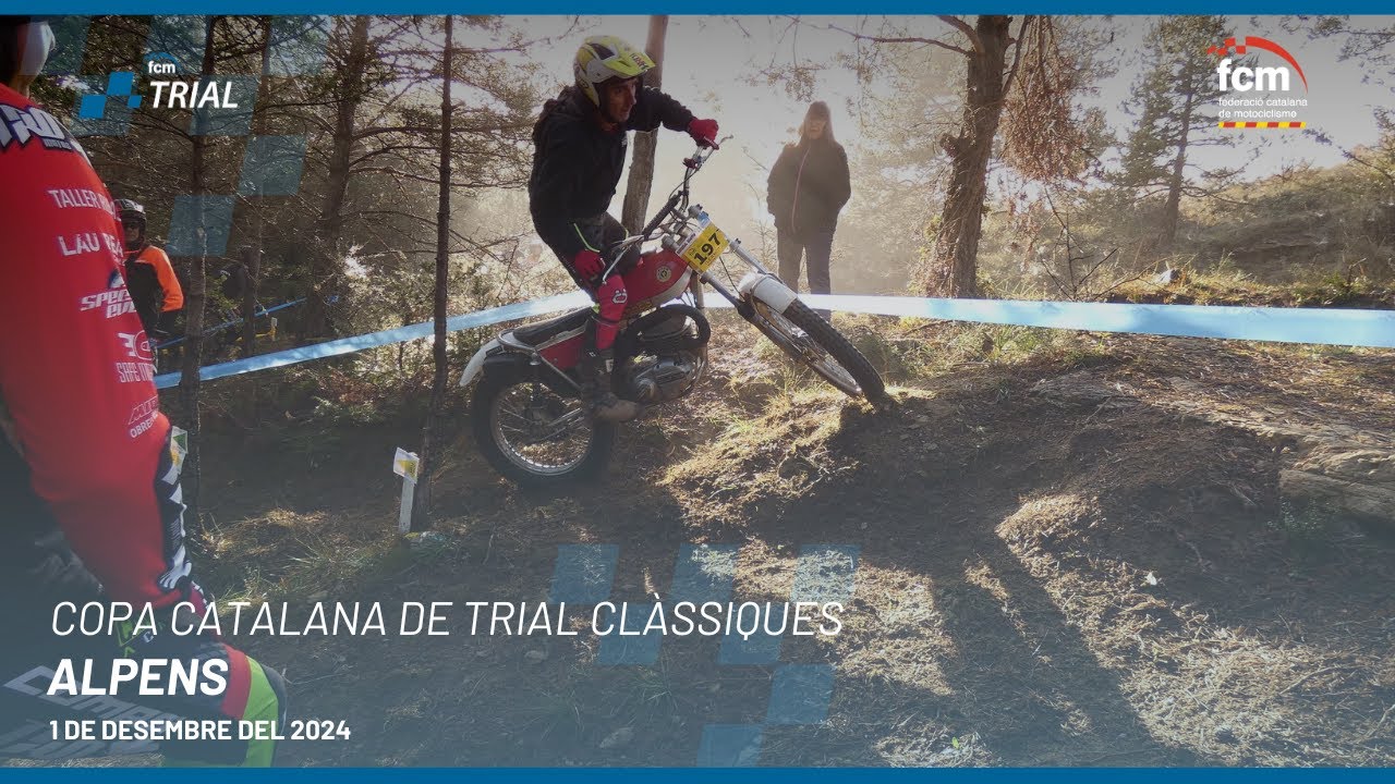 Copa Catalana de Trial Clàssiques Alpens 2024