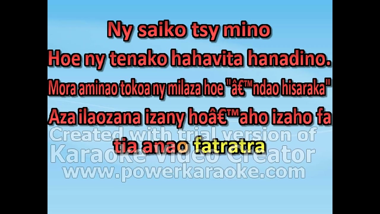 Hiangavy farany [Instru] - Njakatiana (Cover Zouk)