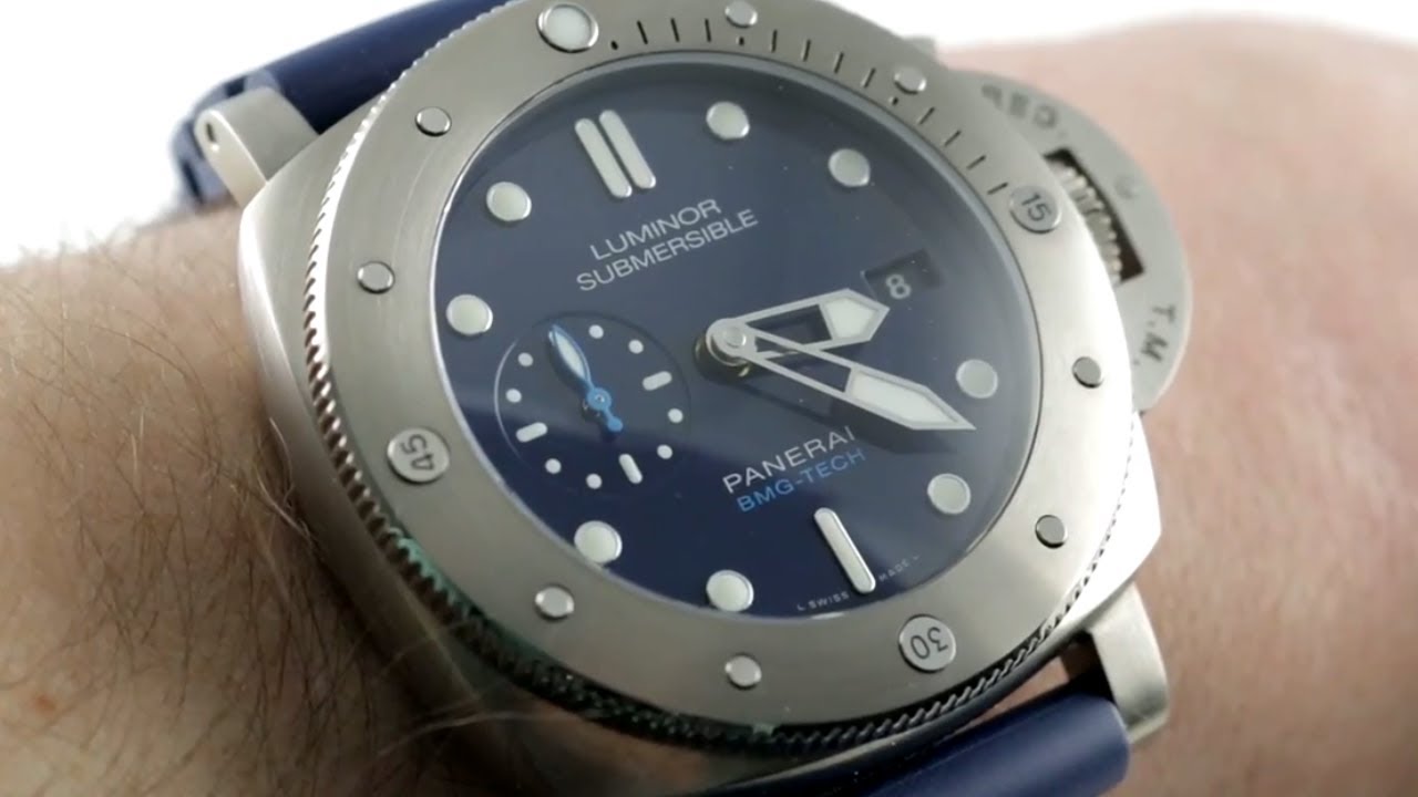 Panerai Luminor Submersible 1950 BMG-Tech PAM 692 Luxury Watch Review