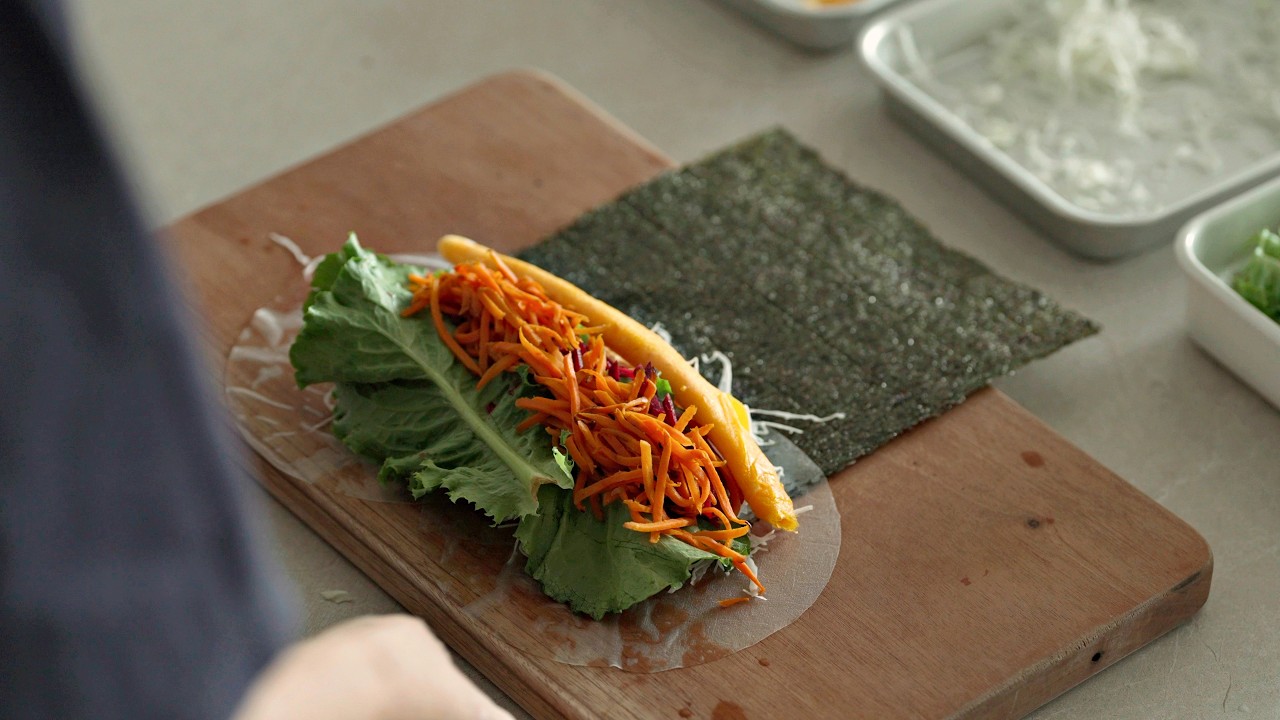 Приготовьте кимбап по-новому‼️ Он полезный и вкусный, поэтому вам захочется есть его каждый день. 😋