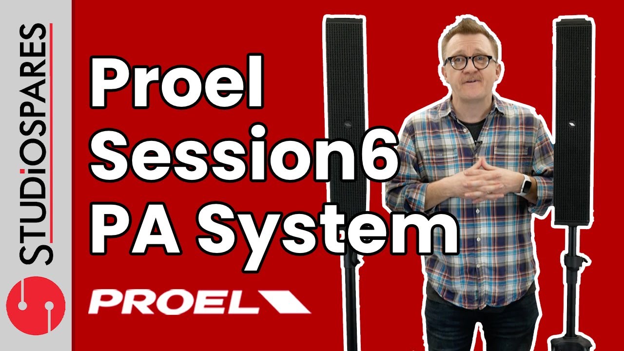 Proel Session6 Portable PA System Overview