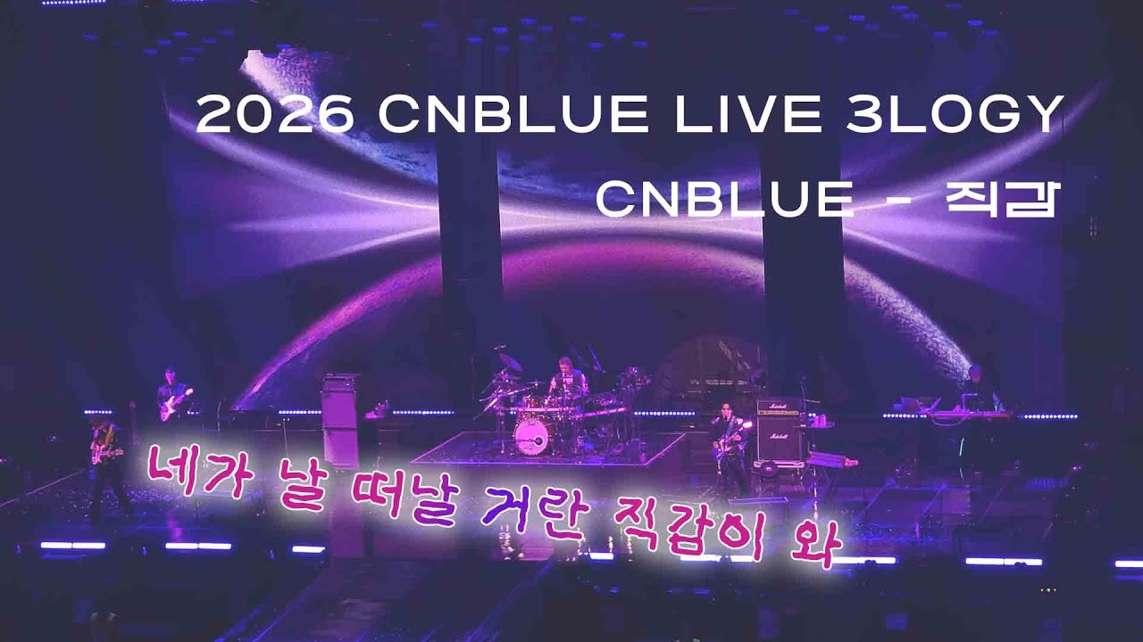 [4K] #씨엔블루 콘서트 직감 #정용화