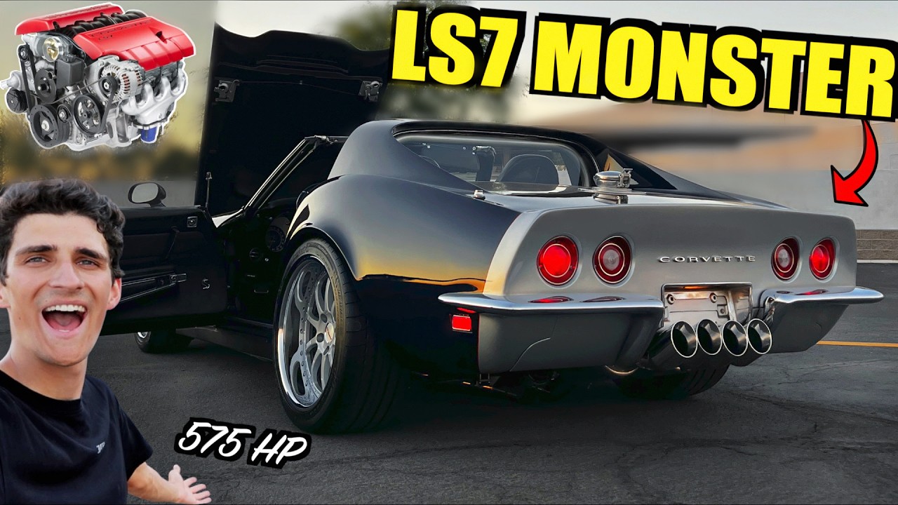We Bought a 575HP LS7 Swapped 1969 Corvette RestoMod MONSTER Sight Unseen!