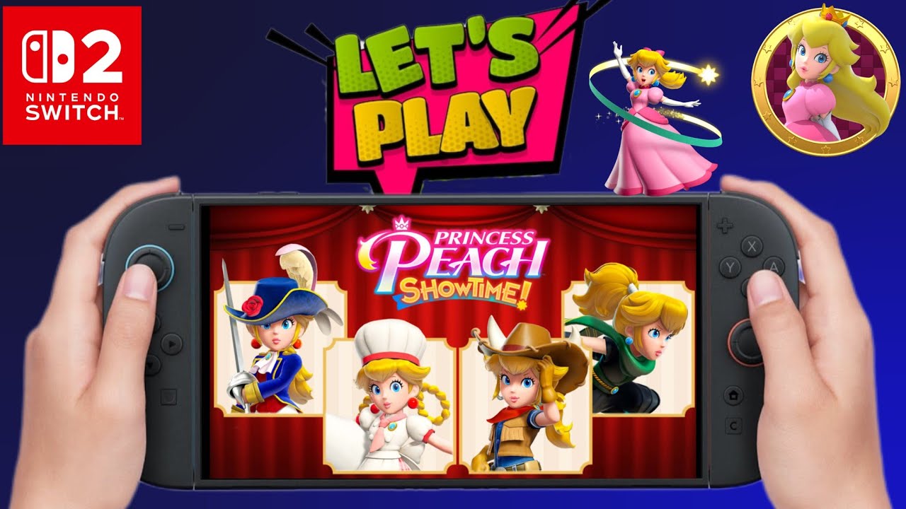 Princess Peach Showtime on Switch 2 !!!