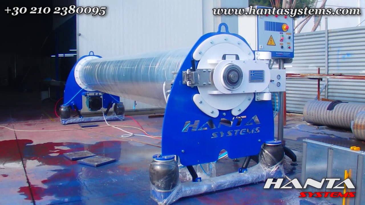 rug centrifuge and wet rug lifter