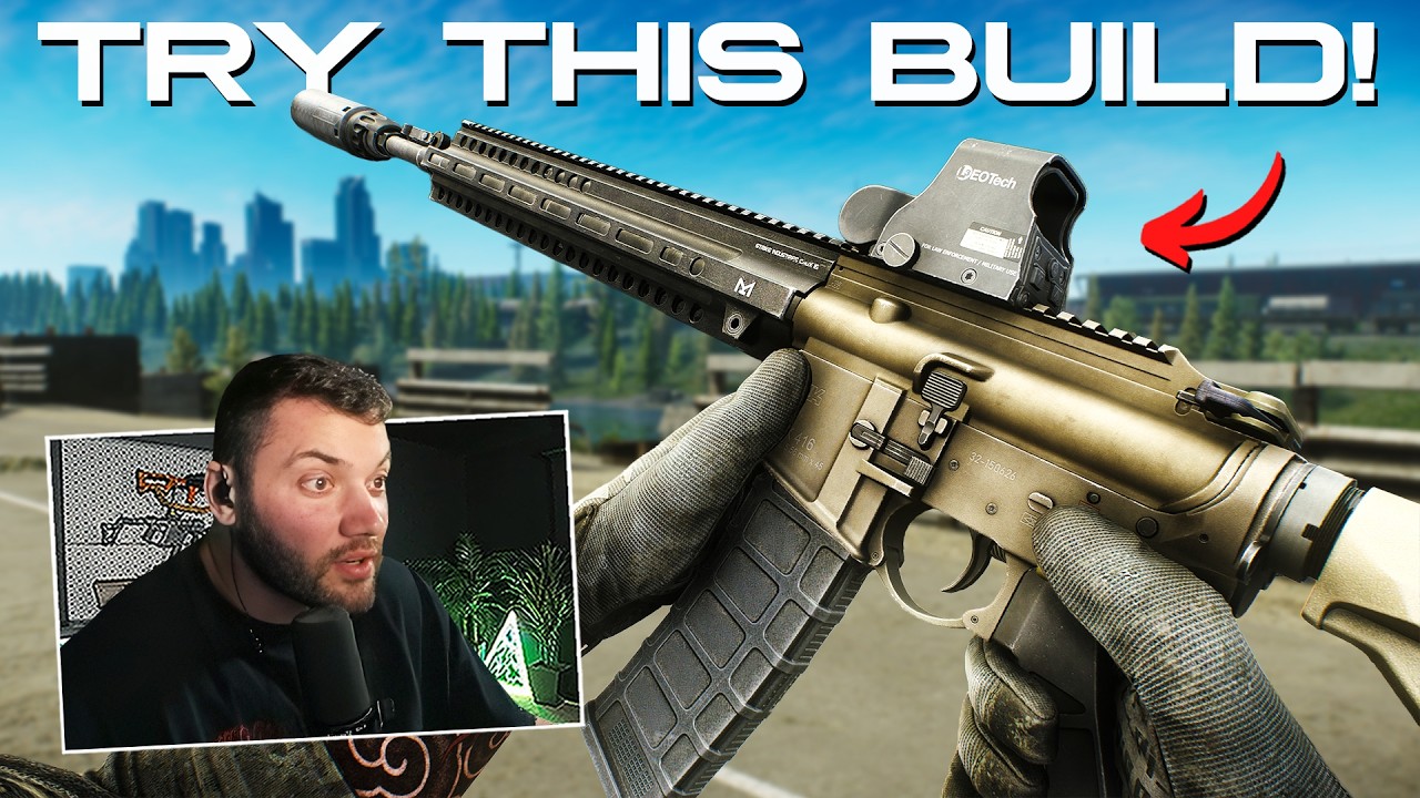 Эта сборка HK416 с длинным стволом меня удивила! - Escape From Tarkov