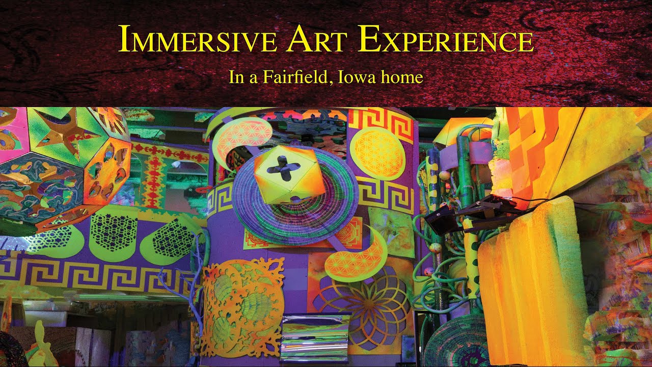 Immersive Art Experience in a Fairfield, Iowa home