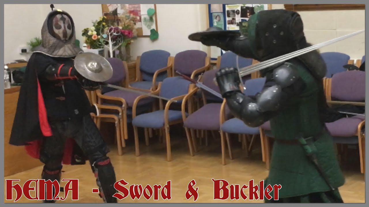 515 - HEMA Sparring - Sword & Buckler (Steel) - Highlights