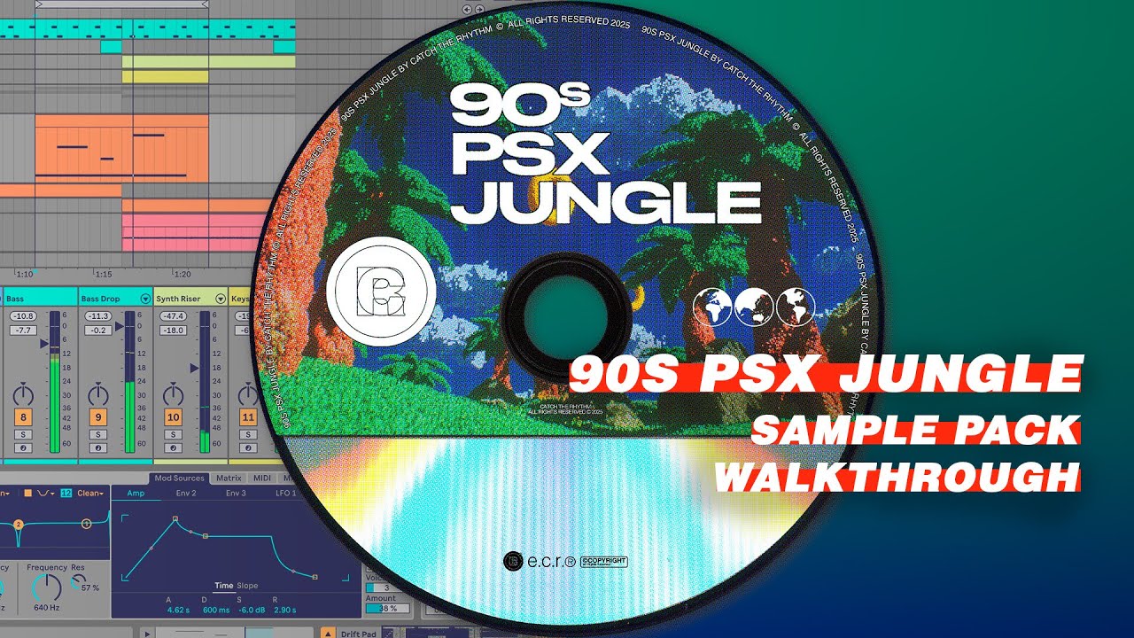 90s PSX JUNGLE (Sample Pack Walkthrough) by CATCH THE RHYTHM
