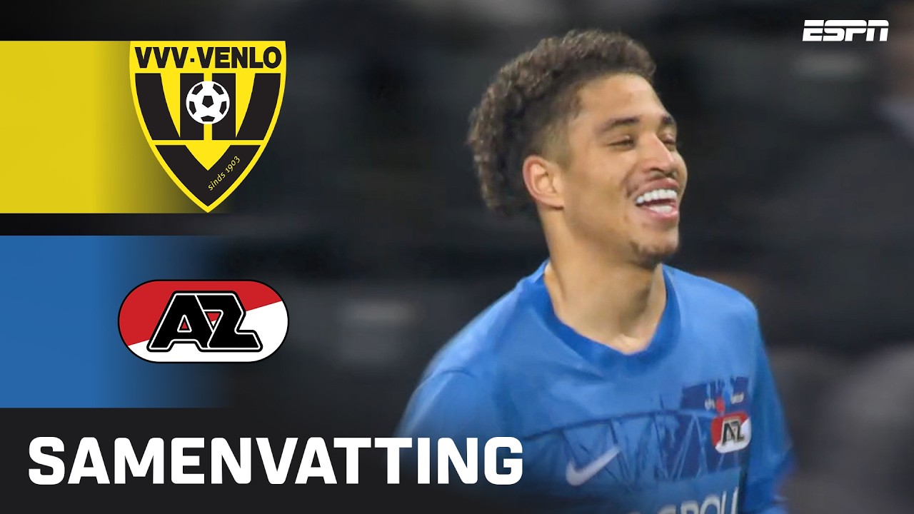 RO-ZANGELO DAAL KRULT DE BAL IN DE KRUISING 💫 | Samenvatting VVV-Venlo - Jong AZ