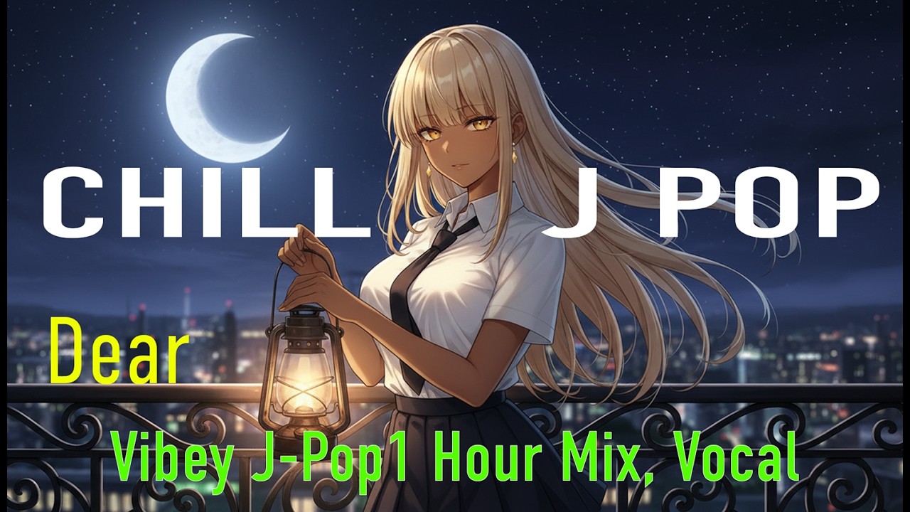 Lo-fi City Pop / Chill J-Pop | Cozy Indoor 1 Hour Vocal Mix (DEAR / 指先の恋)